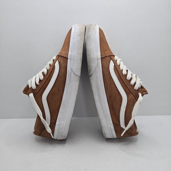 Vans | Old Skool tan brown suede granola low-top sneakers | WMS 10 - Picture 9 of 12